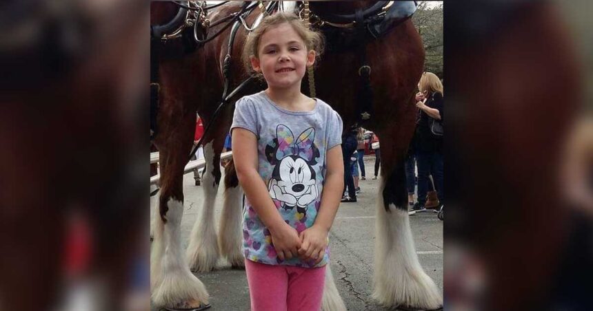 Father Snapped Photo Of Daughter Standing With Horses – When He Looked Closer, He Burst Out Laughing!